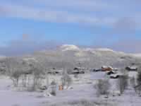 Norwegen Skinnarbu Mosvatn