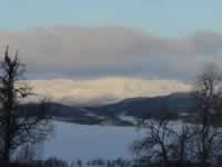 Norwegen Skinnarbu Mosvatn